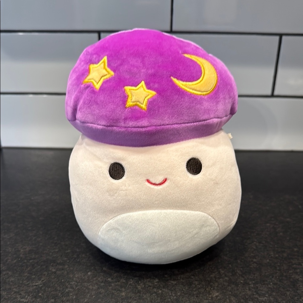 Squishmallows Purple and White Stuffed Animal